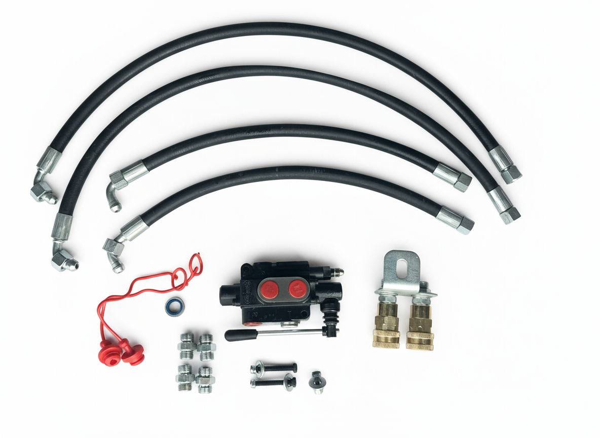 Tractor Side Kit with 4 Rubber Pipe
